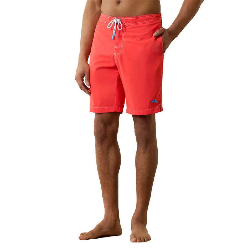 women's dress shortsTommy Bahama 9-Inch Baja Cove Boardshorts - Zanzibar Red