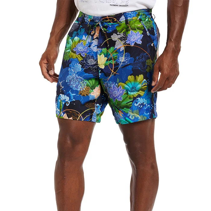 women's eco-friendly shortsRobert Graham Coastal Dreamin Beach To Bar Shorts - Multi