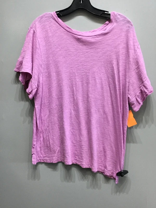 women's T-shirts with sleeveless optionsTop Short Sleeve By Old Navy  Size: M