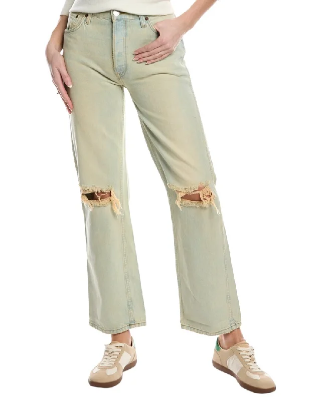 women's denim jeans for a flattering silhouetteRE/DONE 90's High-Rise Loose Natsondistre Jean