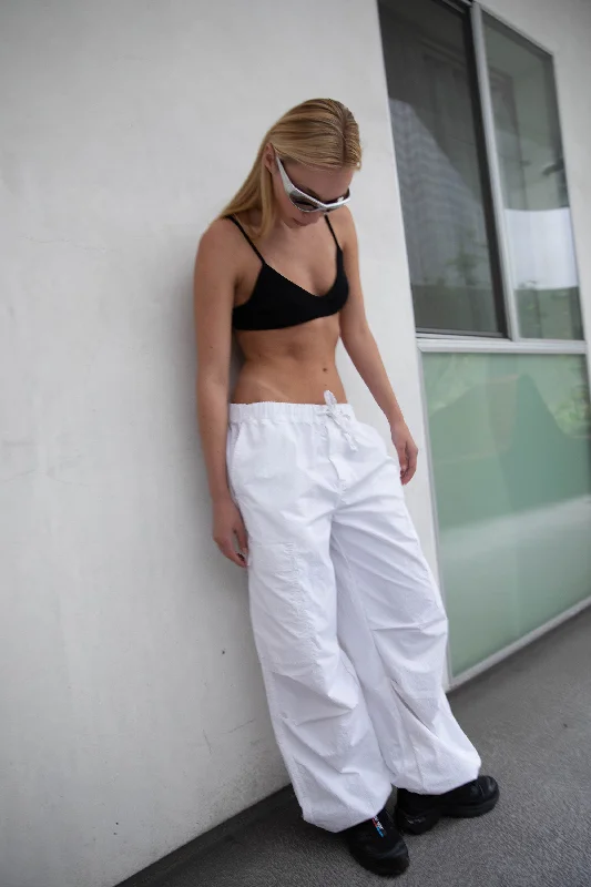 women's trendy pantsWIDE LEG PARACHUTE PANT