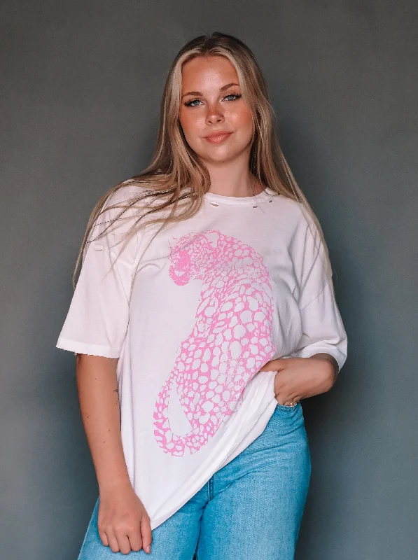 women's T-shirts with tall fitsCheetah-liciuos Tee