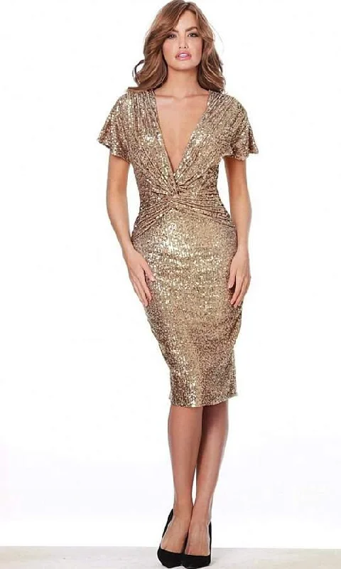 Formal Dress for Science AwardsJovani 03853 Short Sequin Formal Dress