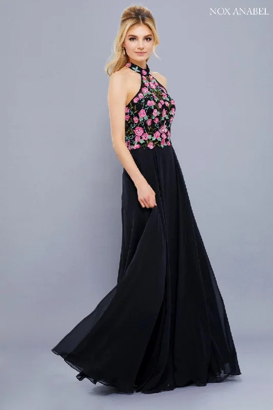 Formal Dress for Garden WeddingsLong Halter Formal Dress Sale