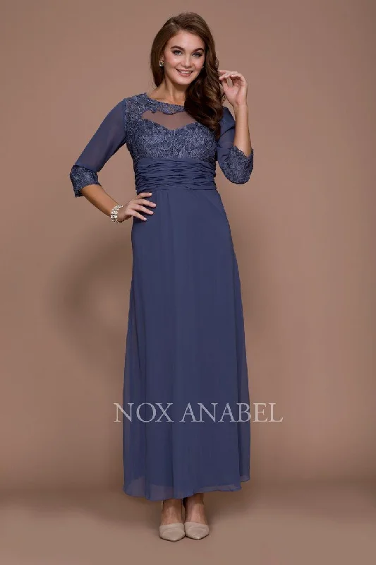 Formal Dress for Formal DinnersLong Sleeve Mother of the Bride Formal Dress