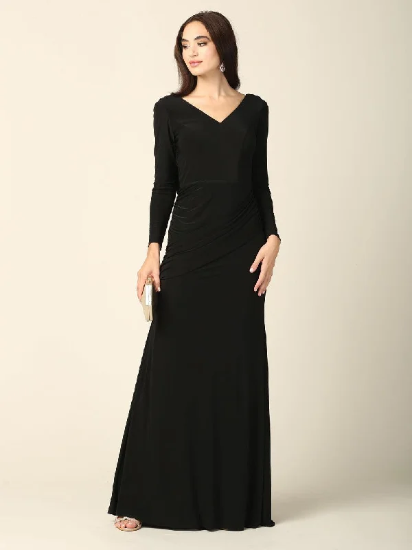 Formal Dress for Eco-Friendly ThemesLong Sleeve Mother of the Bride Formal Dress