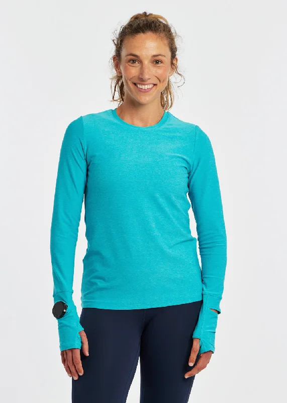 women's long sleeve tops with turtle necksLux Layer Long Sleeve