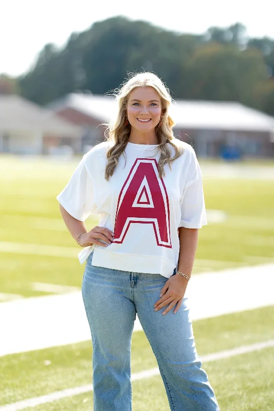 women's T-shirts with ribbed hemsMeet Me at Bryant Denny Tee