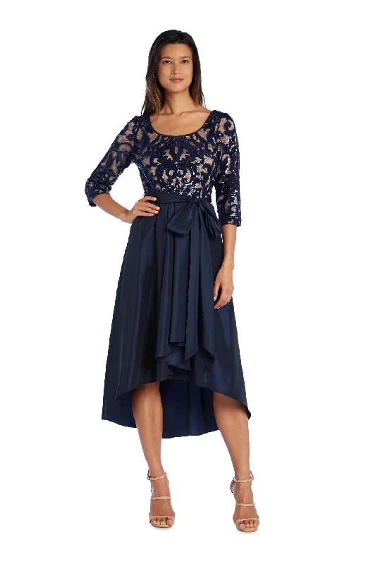 Formal Dress for DebutantesR&M Richards 5766 High Low Formal Dress