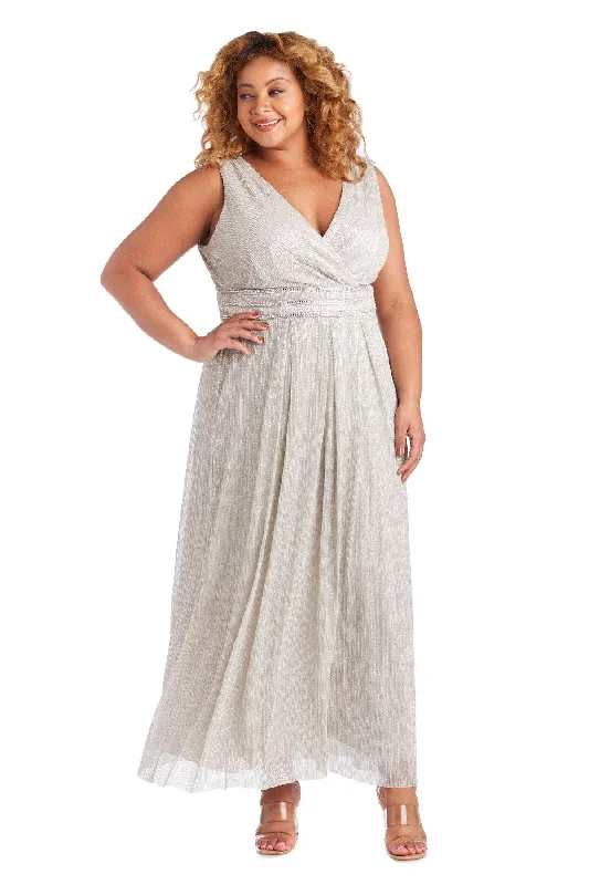 Formal Dress for Vintage ThemesR&M Richards 7068W Long Plus Size Formal Dress Sale