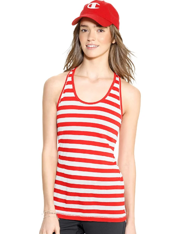 Champion Women`s Authentic Striped Tank